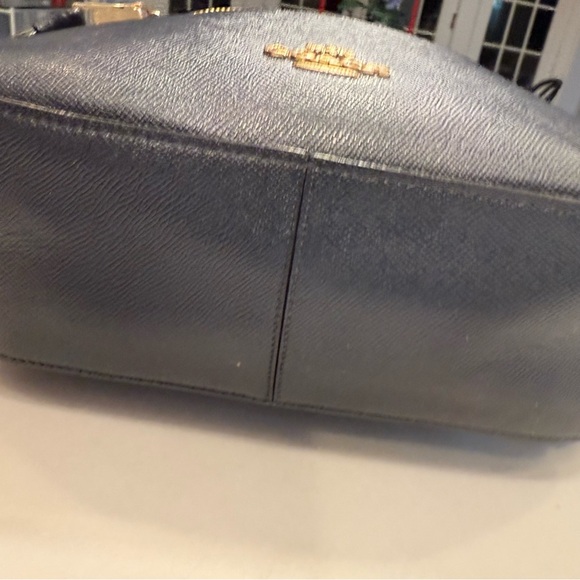 COACH Jordan Navy Blue Leather Backpack  Gold Hardware F76624 NWOT - Picture 12 of 15